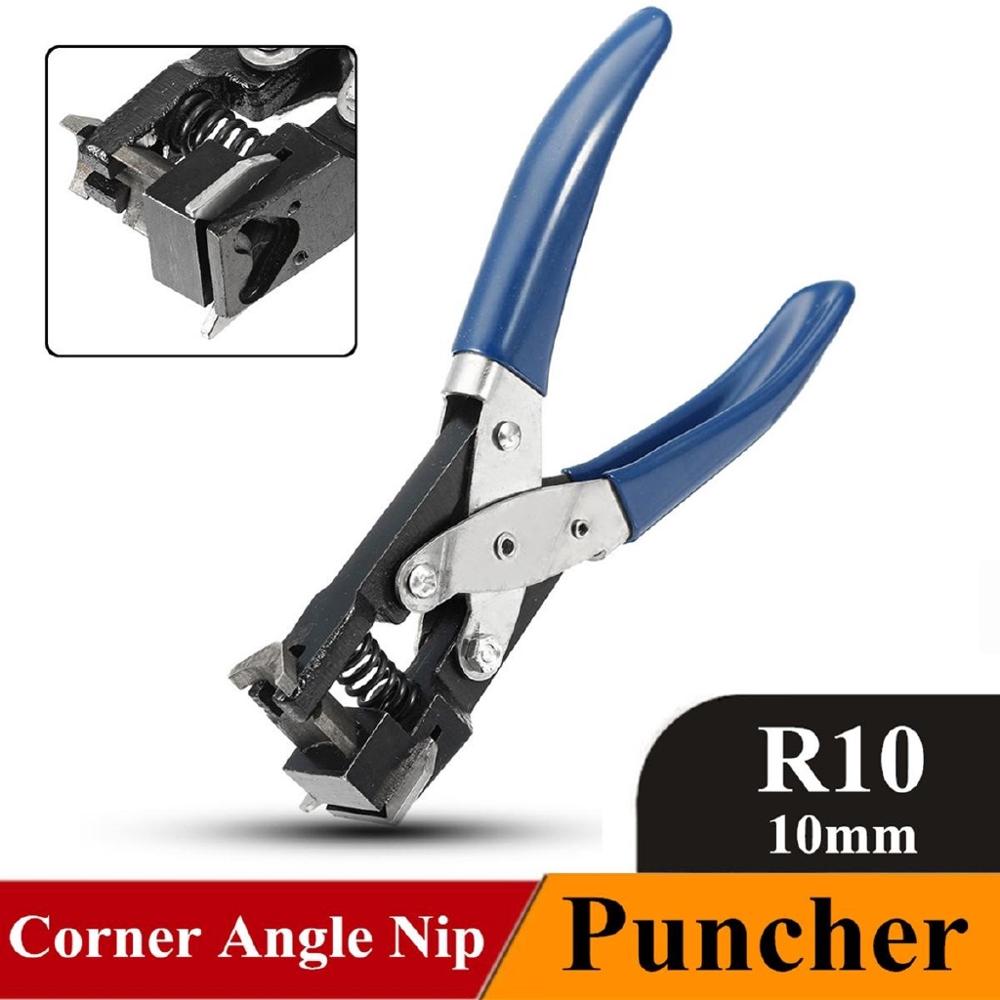 Heavy Duty Pvc Card R3 R5 R10 10Mm Hoek Puncher Rounder Papier Cutter Gegoten Staal Reverse Hoek Nip