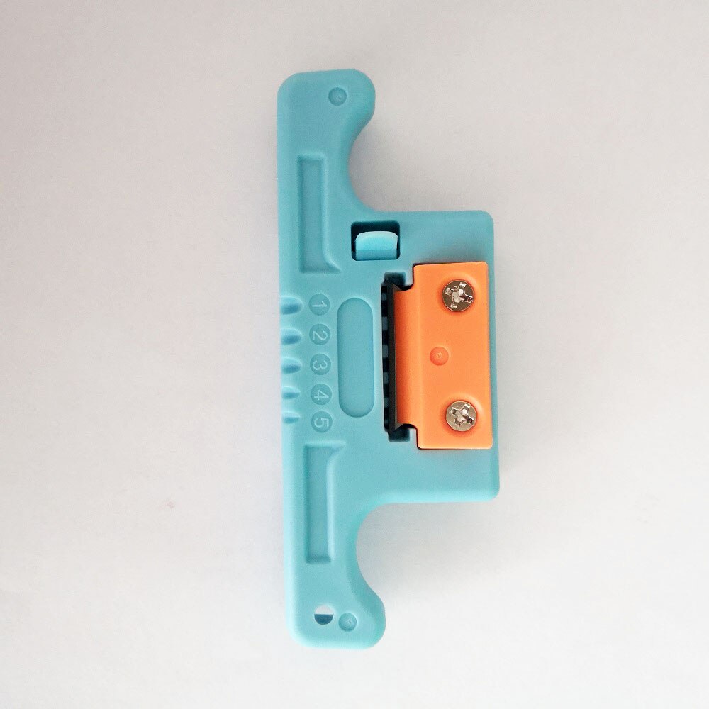 Fiber Opening Tool Fiber Optic Cable Slitter Buffer Tube Wire Stripper as miller MSAT-5: Blue color