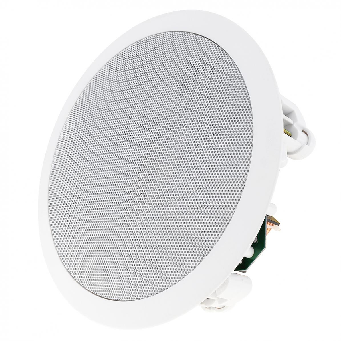 CSL-718 25W Coaxial Fixed-resistance Ceiling Speaker Background Music Speaker Ceiling Sound for Home / Cafe / Supermarket