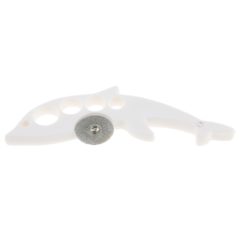 Holdbar ampulåbner multifunktion fiskeform glas ampul breaker flaskeåbner plast & sandsten
