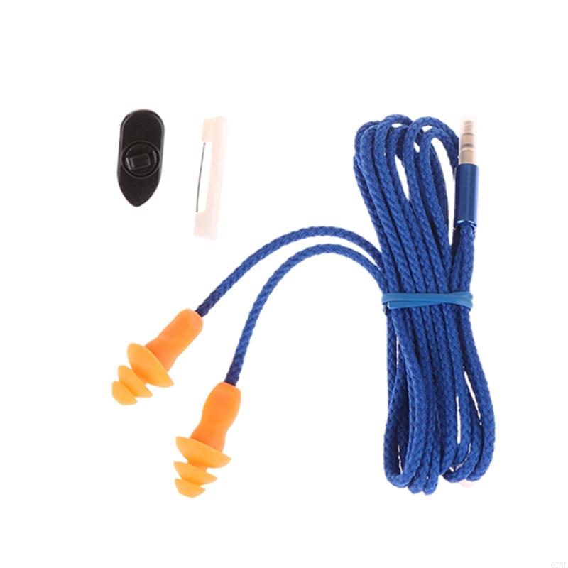 G7NE Comfortable Earbuds Earphones with Superior Sound Isolation In Ear Earplugs for Office Gym Use Headphones