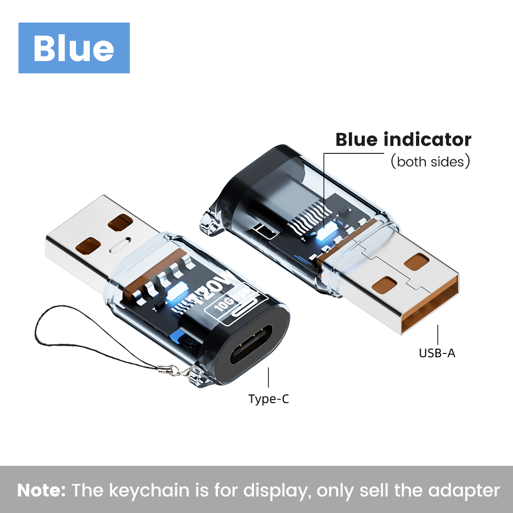 Adaptador OTG de 120W USB3.2 macho a conector hembra tipo C 3 en 1 transferencia de datos convertidor de auriculares de carga rápida para iphone 15 16: YELLOW