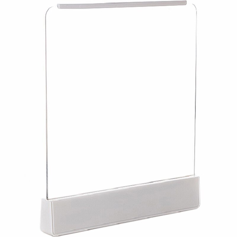 Platte Leeslamp, Bladwijzer LED-leeslamp, LED-paneel Boeklicht Draagbaar Bladpatroon Platte Leeslamp Student Oogbeschermingslicht (geen Batterij)(3# sectie