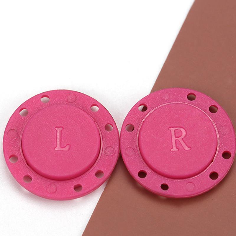 Paire de boutons magnétiques invisibles en métal, fournitures de couture, pour vêtements, décoration, bricolage: 08