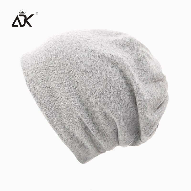 Gorro de punto multifunción para mujer, gorro liso informal de poliéster suave, gorros holgados para mujer, coleta para primavera y otoño