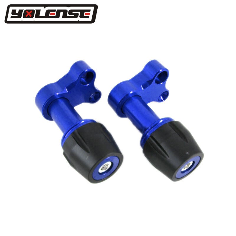 Voor HONDA PCX 125 PCX125 Forza 300 Forza300 Motorcycle CNC Aluminium Verstelbare Uitlaatpijp Frame Sliders Falling Bescherming: Blue