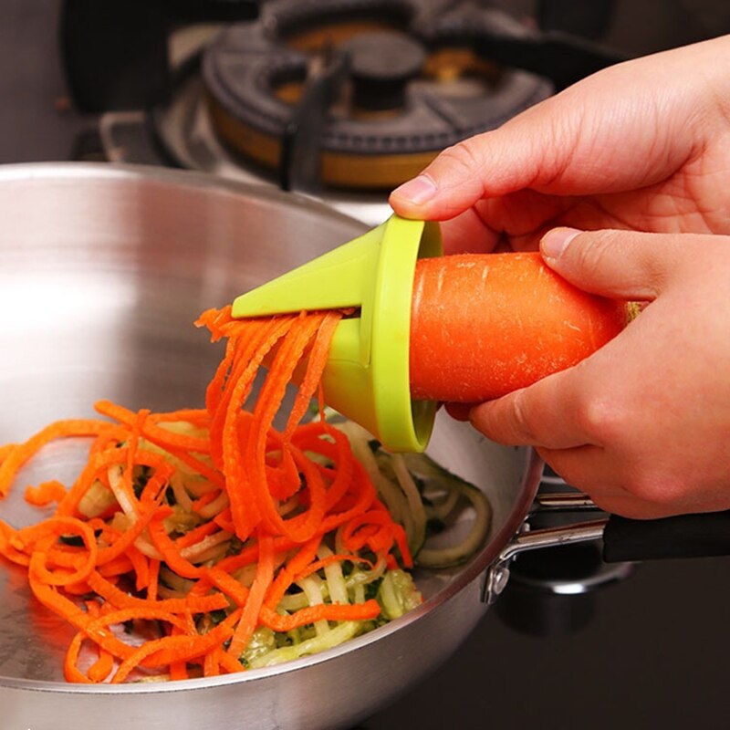 Keuken Gadgets En Accessoires Voedsel Slicer Groente Fruit Multifunctionele Spiraal Shredder Dunschiller Aardappel Wortel Radijs Shredder