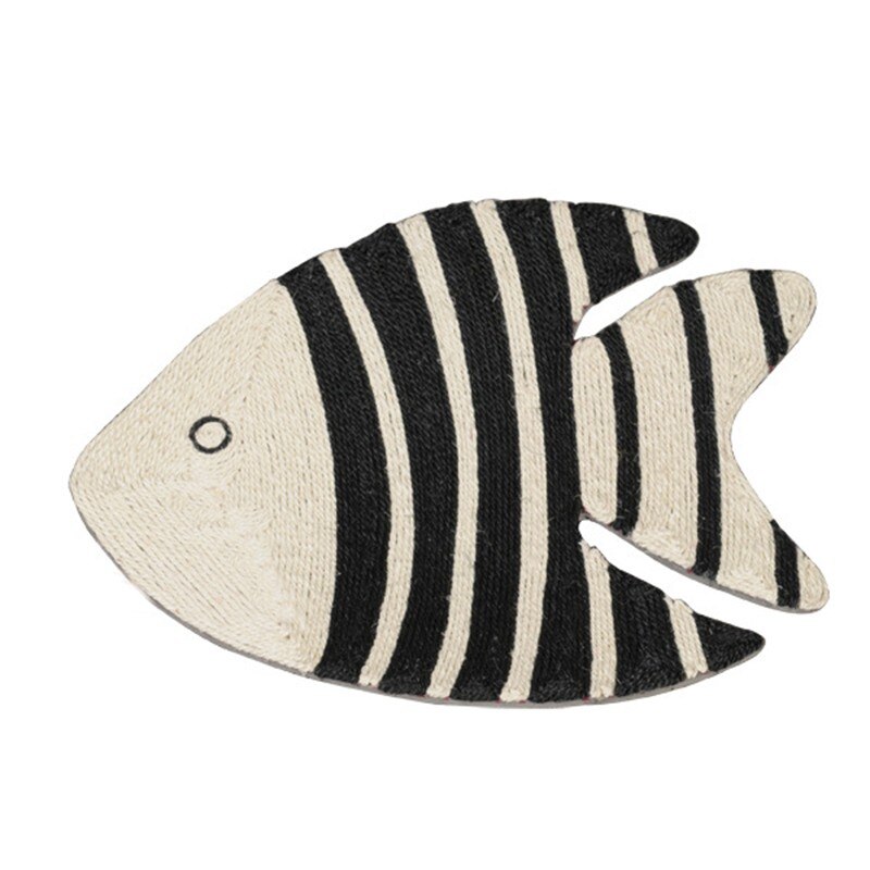 Kattenkrabmat exclusieve uitvoering handgemaakte ronde sisal hennep krabmat handige krab instinct verlichting mat voor katten: B