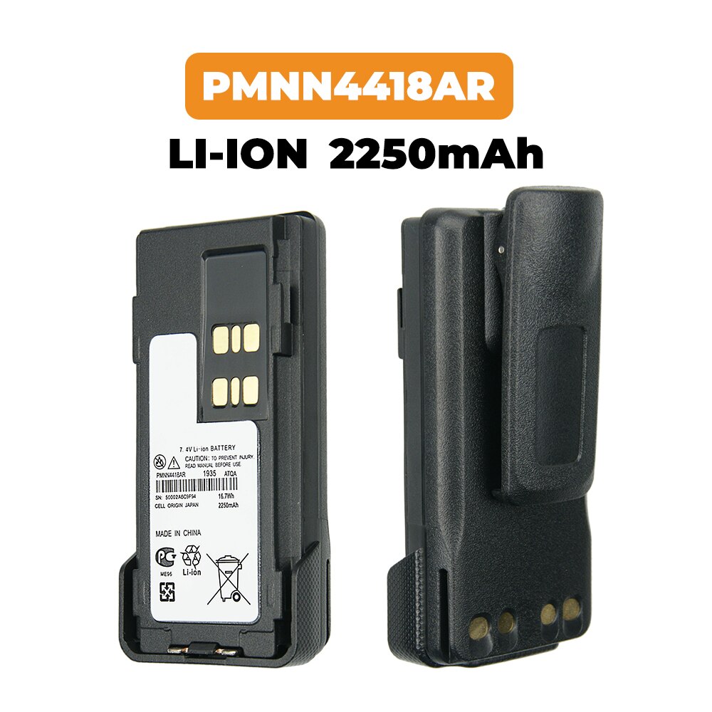 2250mAh PMNN4418AR baterii dla Motorola P6600 P6620 XPR3000E XPR3300e XPR3500e DP2000e serii DP2400 DP2600 DEP 550e baterii