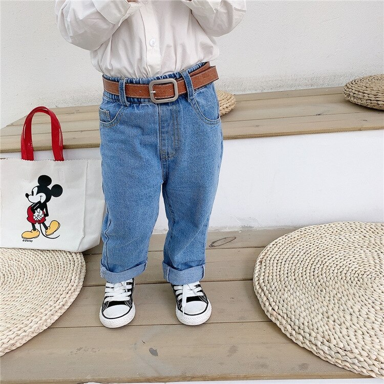 automne nouveauté filles Denim pantalon enfants – Grandado