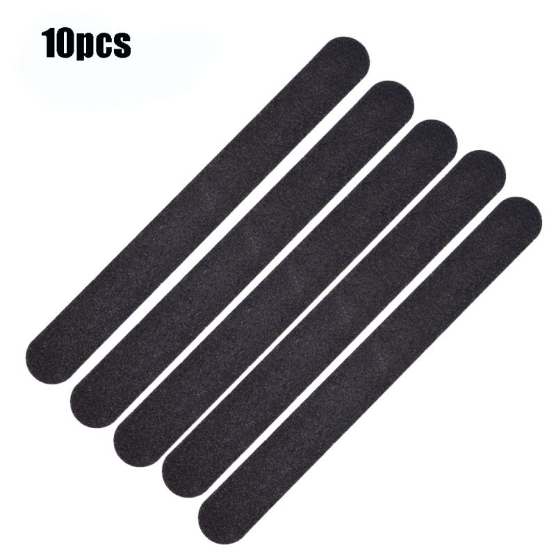 Juego de limas para uñas, 50 Uds. De Gel para manicura y pedicura, pulidora: 10pcs