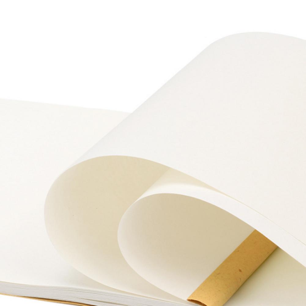 A4 Notebook Blank Inner Page Graffiti Draft Sketchbook Thickened Beige Paper For Sketching Note Painting 40 Pages