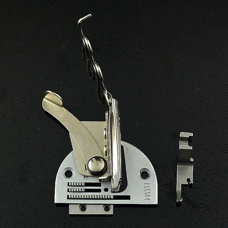 Cartella Overlock A10 Hemmer curva ad angolo retto raccoglitore diagonale per punto annodato parti di macchine da cucire accessori strumenti