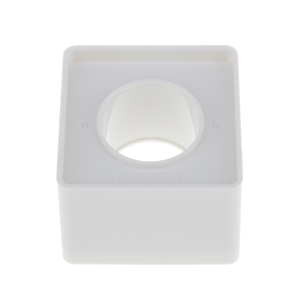 39Mm Gat Mic Microfoon Interview Vierkante Vlag Station Mark Wit Abs Vierkante Microfoon Station