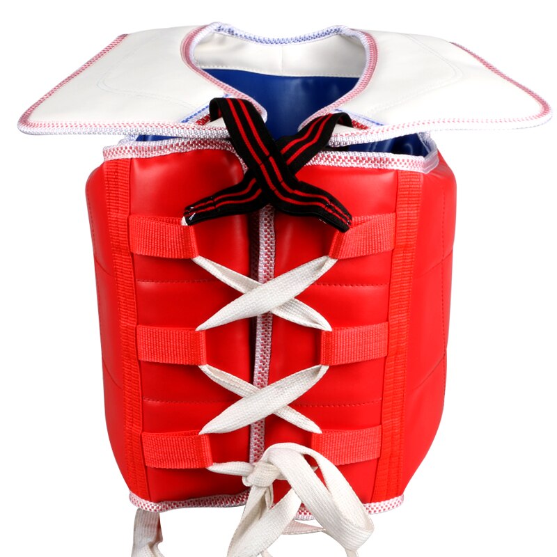 God taekwondo brystbeskytter taekwondo hjelm rød blå hovedg karate taekwondo beskyttere wtf godkendte bryststøtter tkd