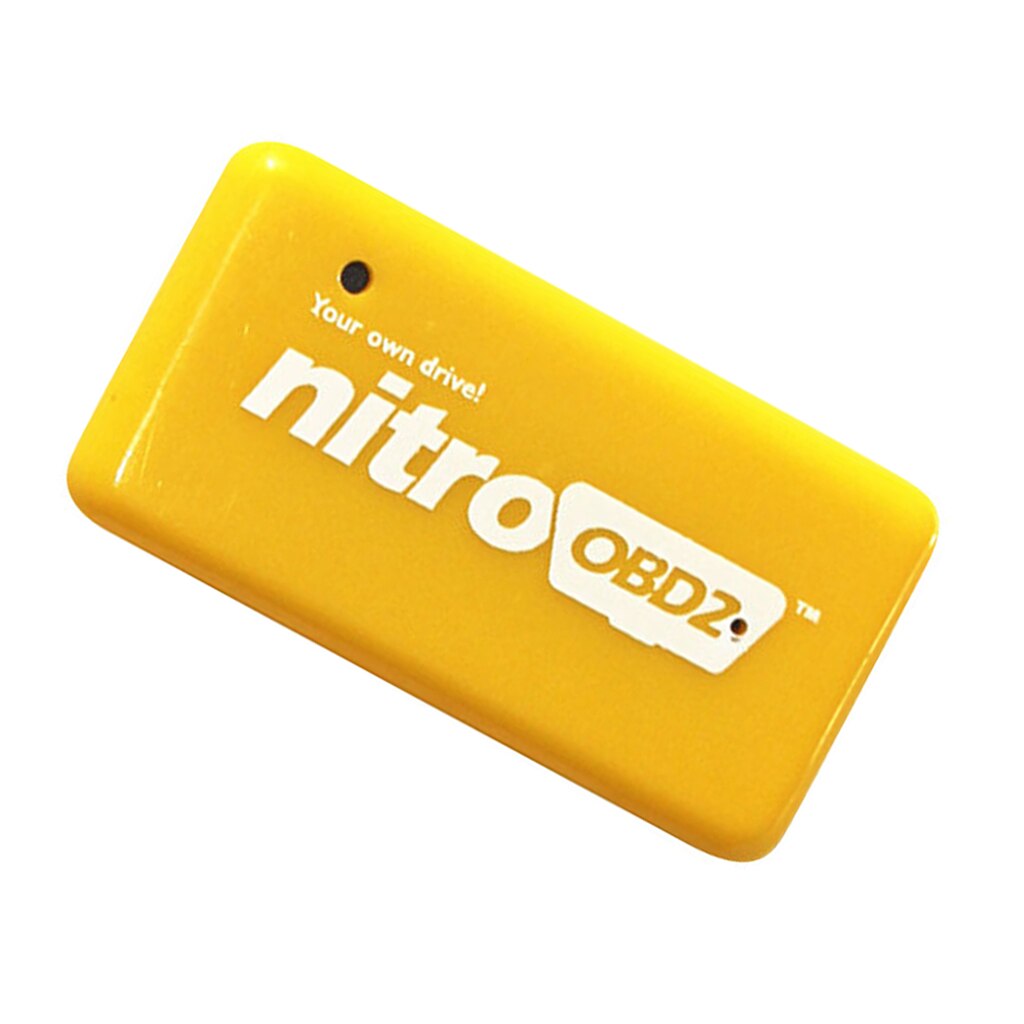 OBD2 Plug And Drive Performance Chip Tuning Box For Benzine Car Yellow