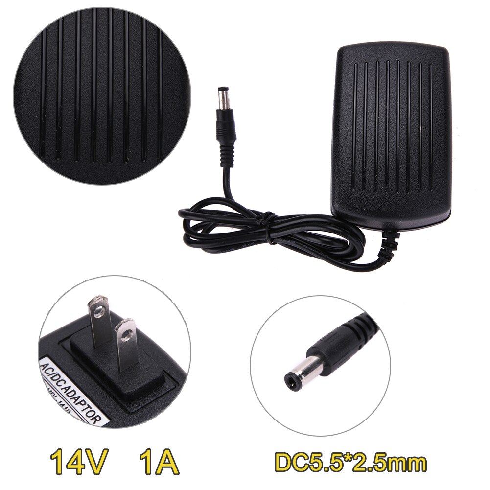 DC14V 1A Adapter AC 100V-240V to DC 14V Converter Power Supply Adapter 5.5*