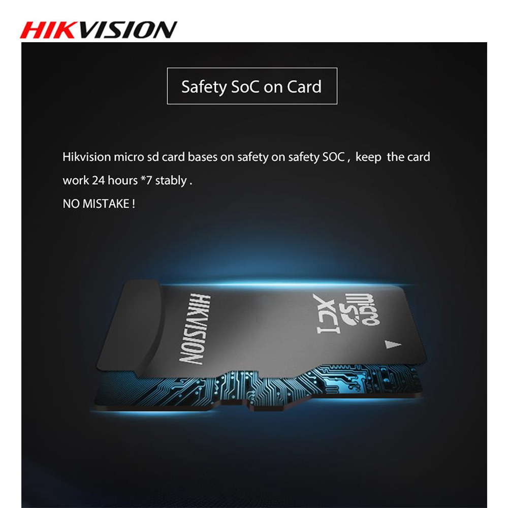 100% Original Hikvision Micro SD Card Class 10 TF Card 16gb 32gb 64gb 128gb memory card for samrtphone and tablet PC