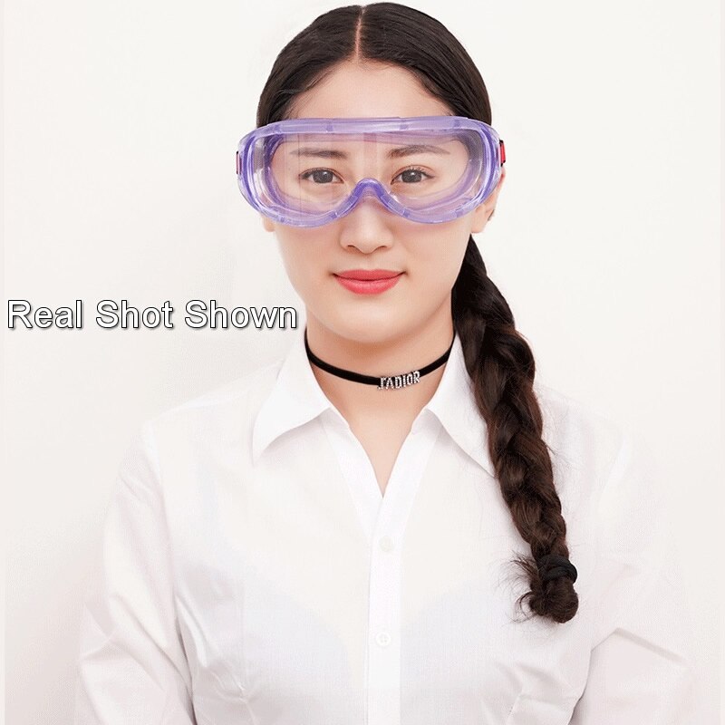 Wind Dust Proof Work Safety Goggles Anti Fog Impact Resistant Anti Splash Protective Glasses For Work Riding Eyes Protector