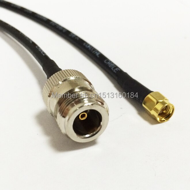 Modem Coaxial Cable SMA Male Plug Connector Switch N Female Jack Connector RG58 Cable Pigtail 50CM 20" Adapter