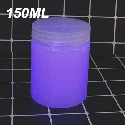 150-300ML Regenbogen Fluoreszierende Schleim Flauschigen Floam Kinder Modellierung Ton Spielzeug Polymer Pädagogisches Schleim Anti Stress Plastilin: 100ML