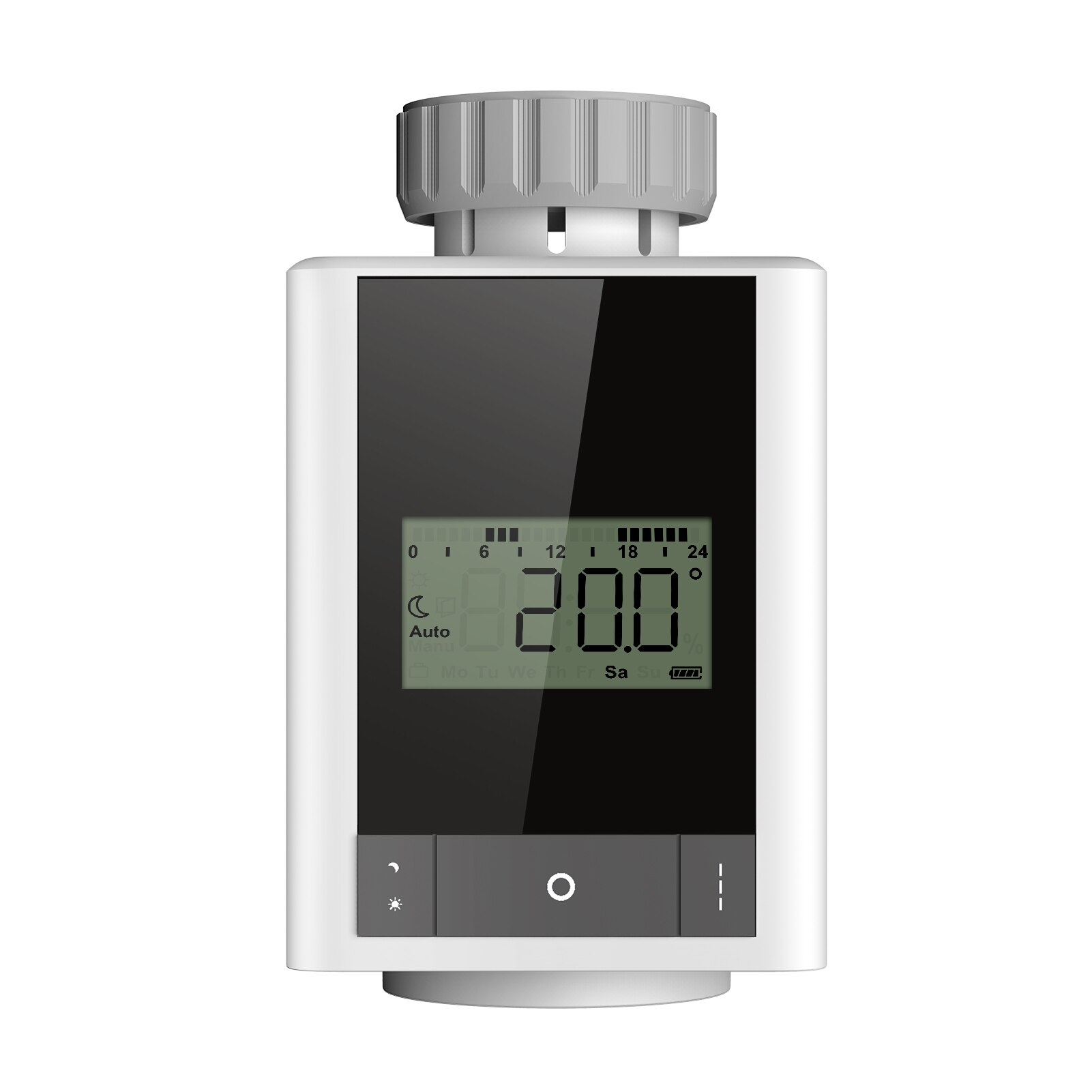 Thermostatic Radiator Valve Weekly Programmable Smart Heating Radiator Thermostat APP/Voice Control Temperature Controller