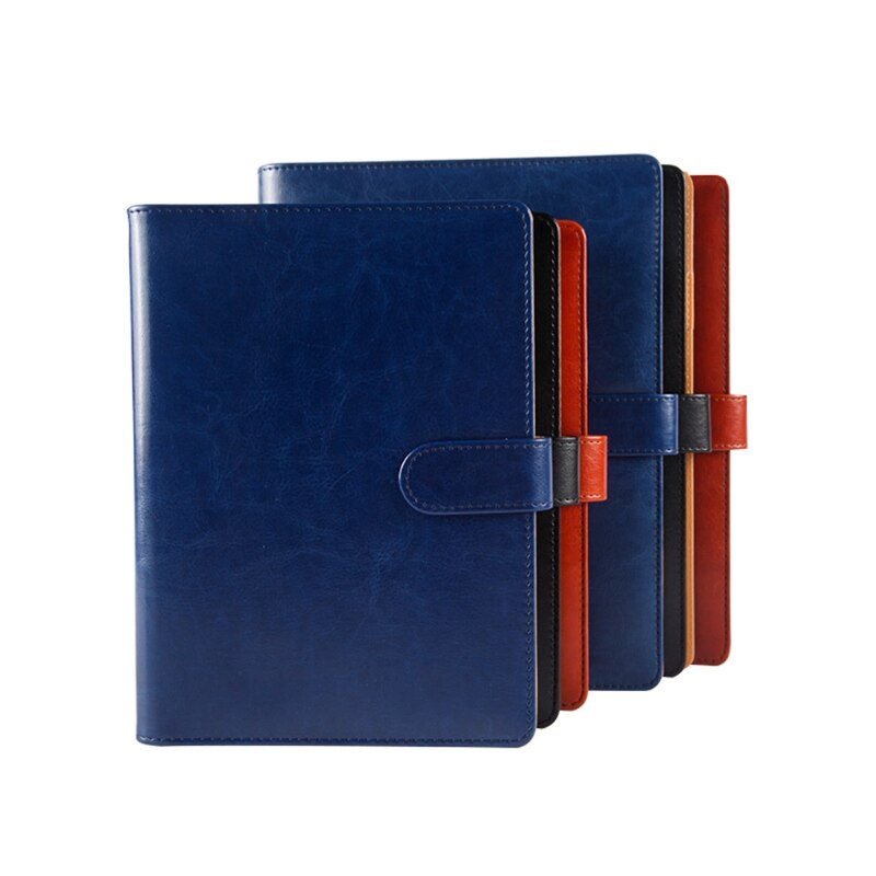 A5 B5 Leather Notebook Diary Notepad Sketchbook Business Journal Planner Agenda Organizer Office School Supplies