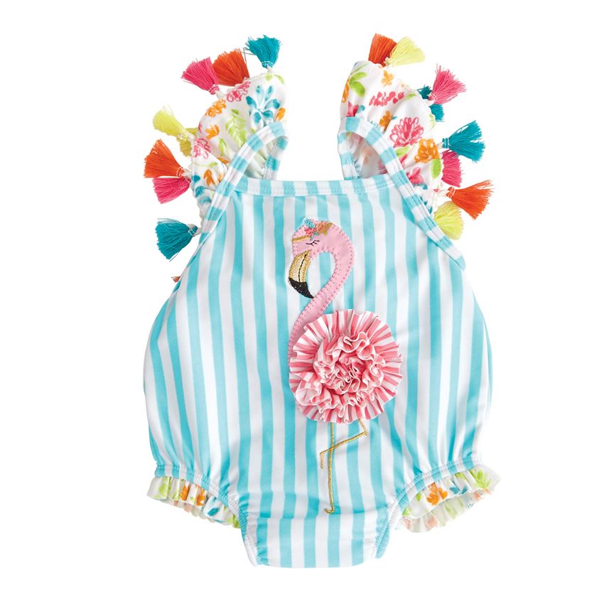 Småbarn barn baby jenter flamingo bikini badetøy badedrakt badedrakt badetøy: 2 to 3 år