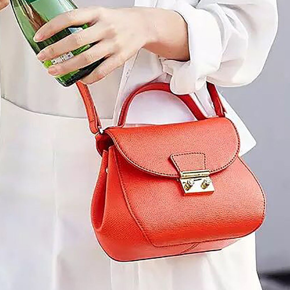 Lychee Life Single-Shoulder Bag Sewing Pattern Acrylic Leather Template DIY Handmade Leathercrafts Supplies