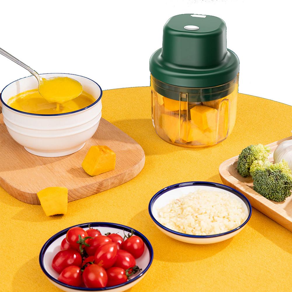 Mini Garlic 150/300ML Electric Mini Garlic Chopper Portable Fo... – Grandado