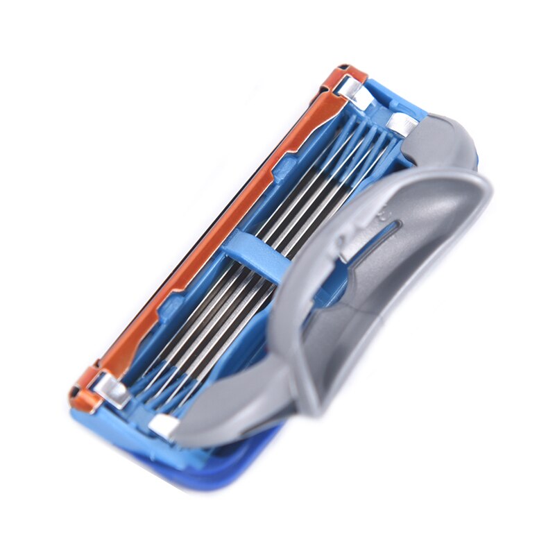 4 stuks herenscheerapparaten, handleiding, scheermes met vijf lagen, ouderwets scheermes, 5-- laags hoofd, baardreinigingstool, accessoires