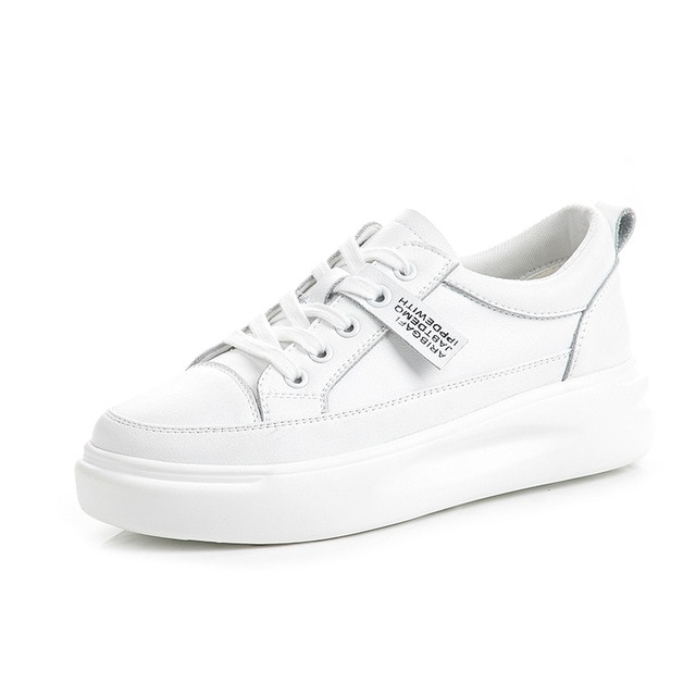 Krokodil Frauen Skateboard Schuhe Sneaker Leder Höer ErhöHenne Flache Schuhe frauen Athletisch Sport Schuhe schuhe aus Weiß