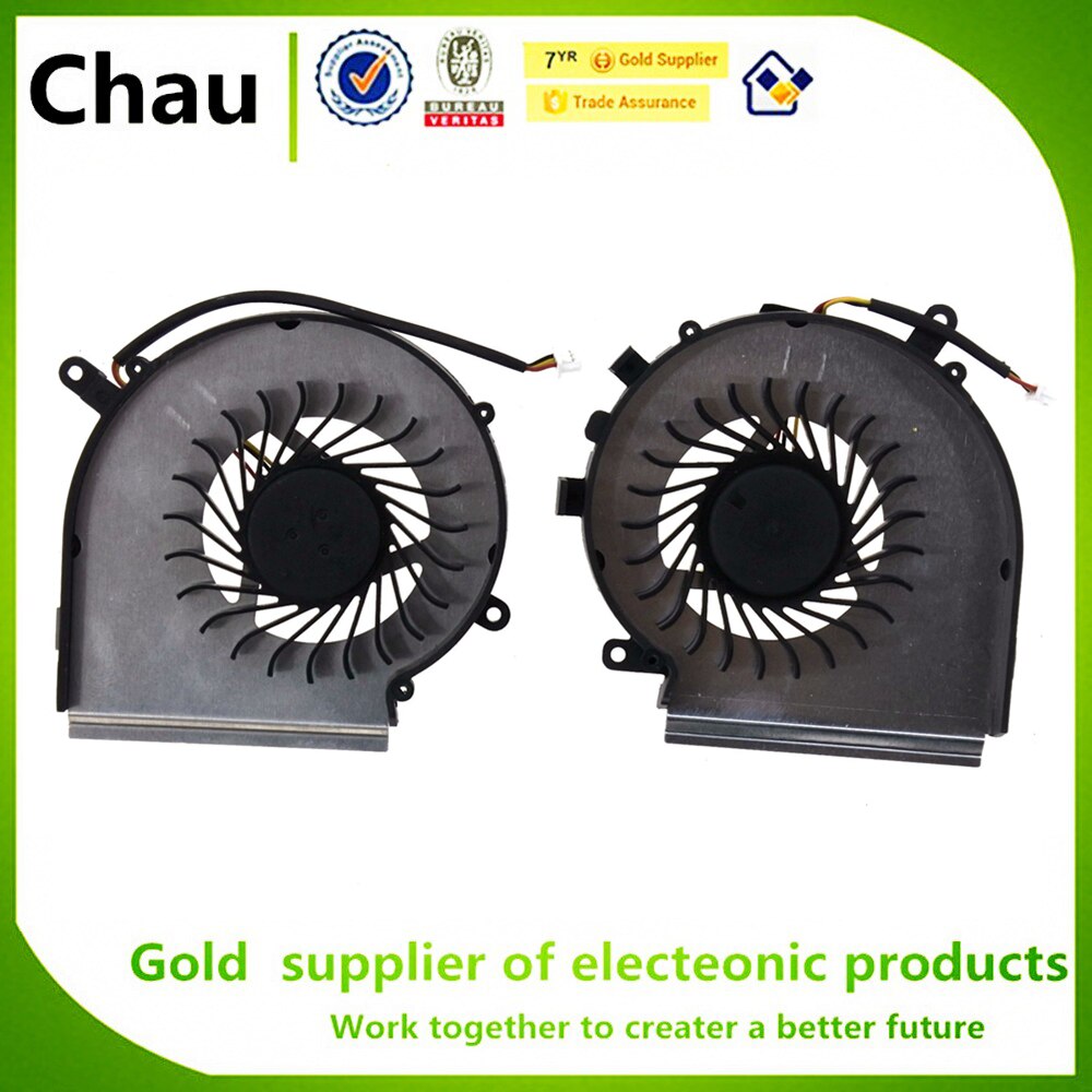 CPU GPU Refroidisseur Ventilateur Pour MSI GE72 GE62 PE60 PE70 GL62 GL72 GP62 2QE 6QG MS-1794 MS-1795 PAAD06015SL