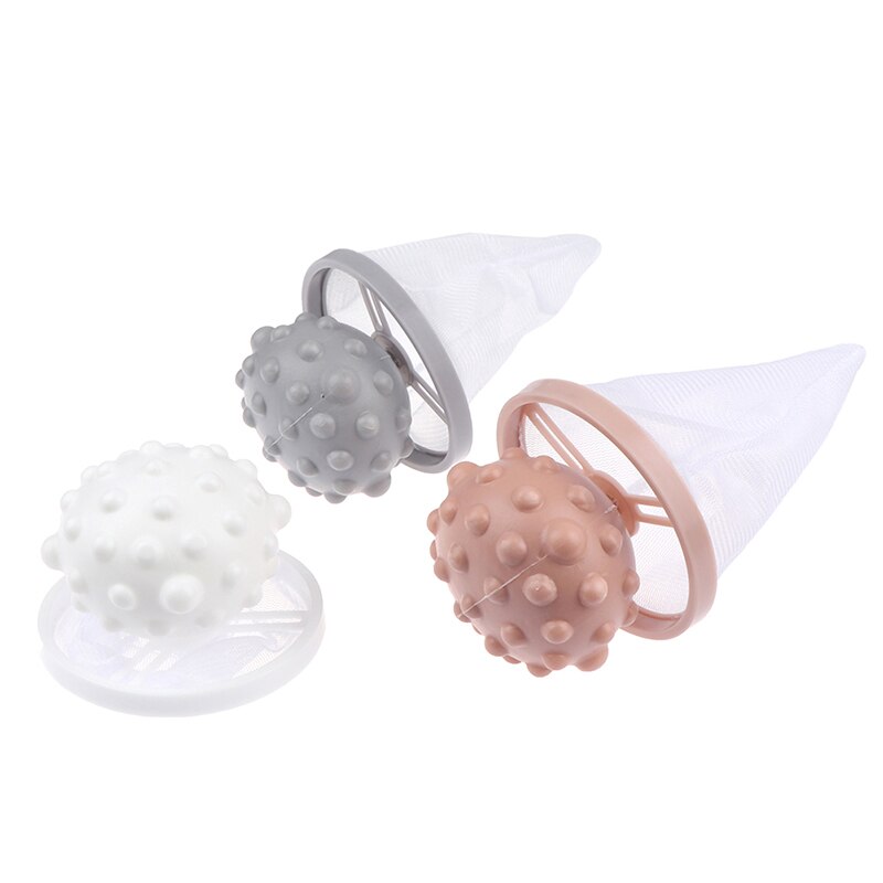 Laundry Ball Anti-winding Floating Lint Hair Catcher Washing Machine Hair Ball Suction Hair Remover Decontamination