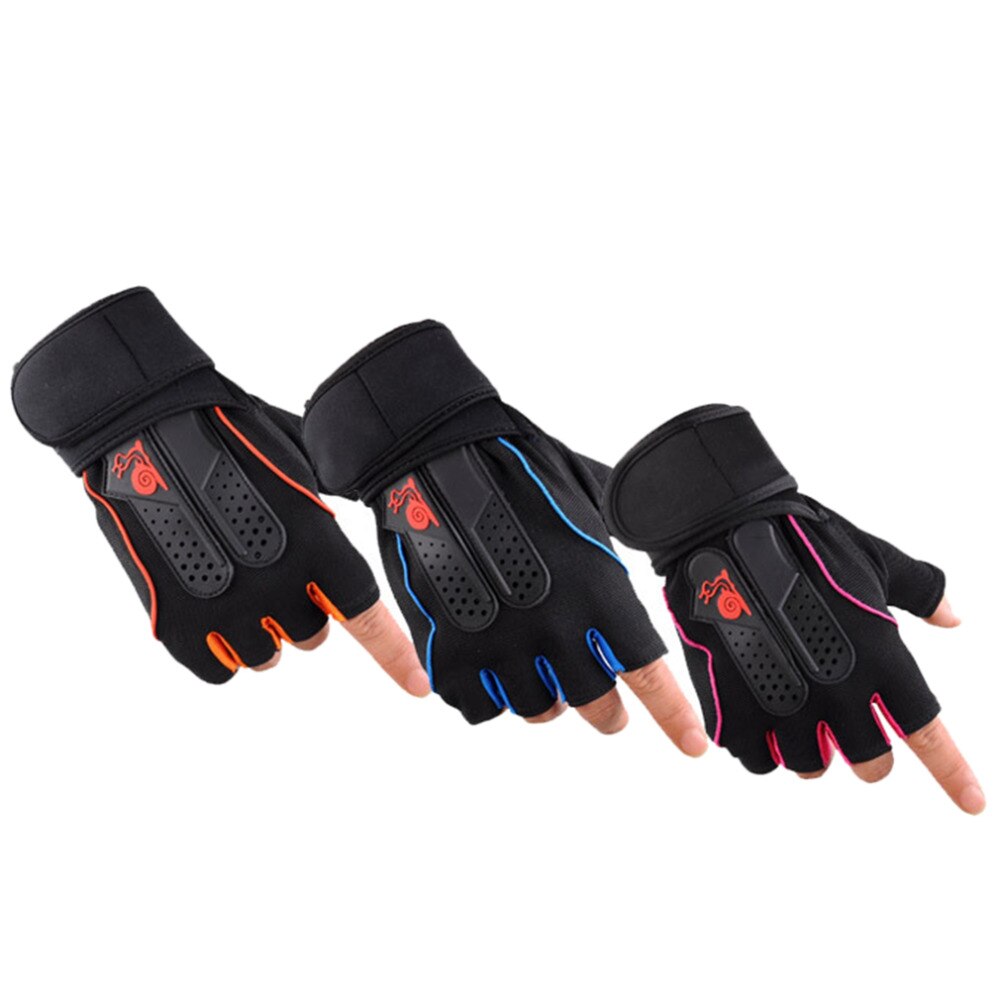 1 Paar Fietsen Handschoenen Fitness Exercise Training Gym Handschoenen Half Vinger Gewichtheffen Handschoenen Multifunctionele Mannen Vrouwen