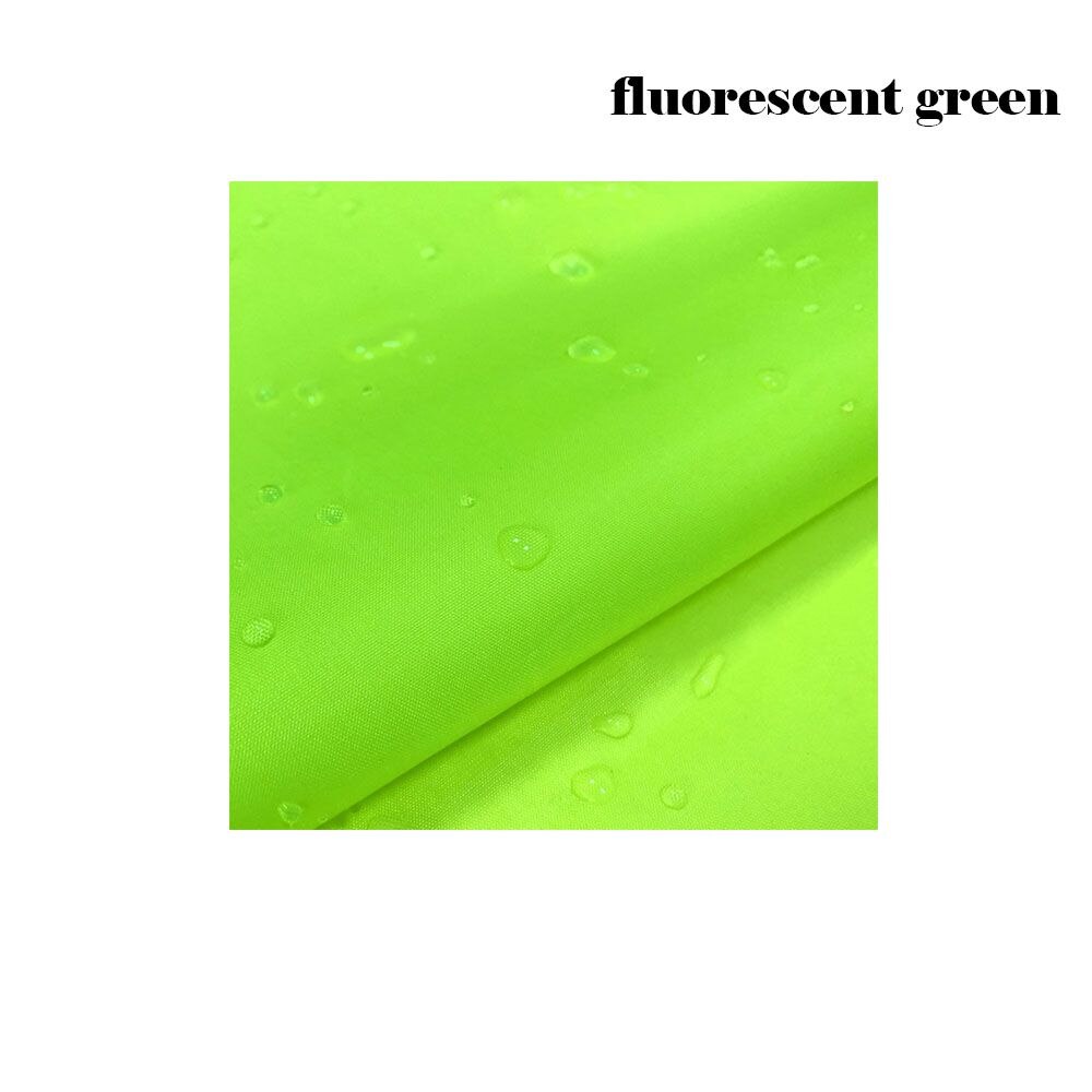 Tela de nailon de poliéster impermeable para paraguas, banderín para cometa, ropa hecha a mano, cubierta de asiento para tienda de campaña al aire libre, 100, 150cm: fluorescent green