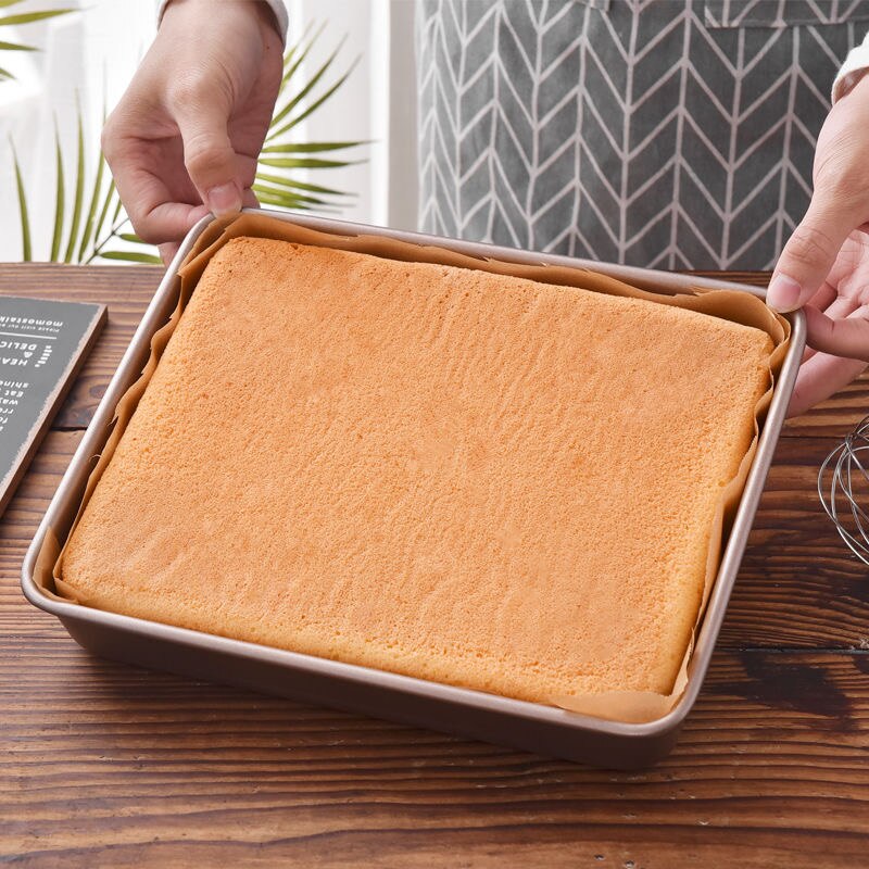 Baking Tray Oven Pizza 8-17 Inch Square Non-Stick Cake Pans Biscuits Cookware Mold for Baking Pan Cake Kitchen Cooking Tools