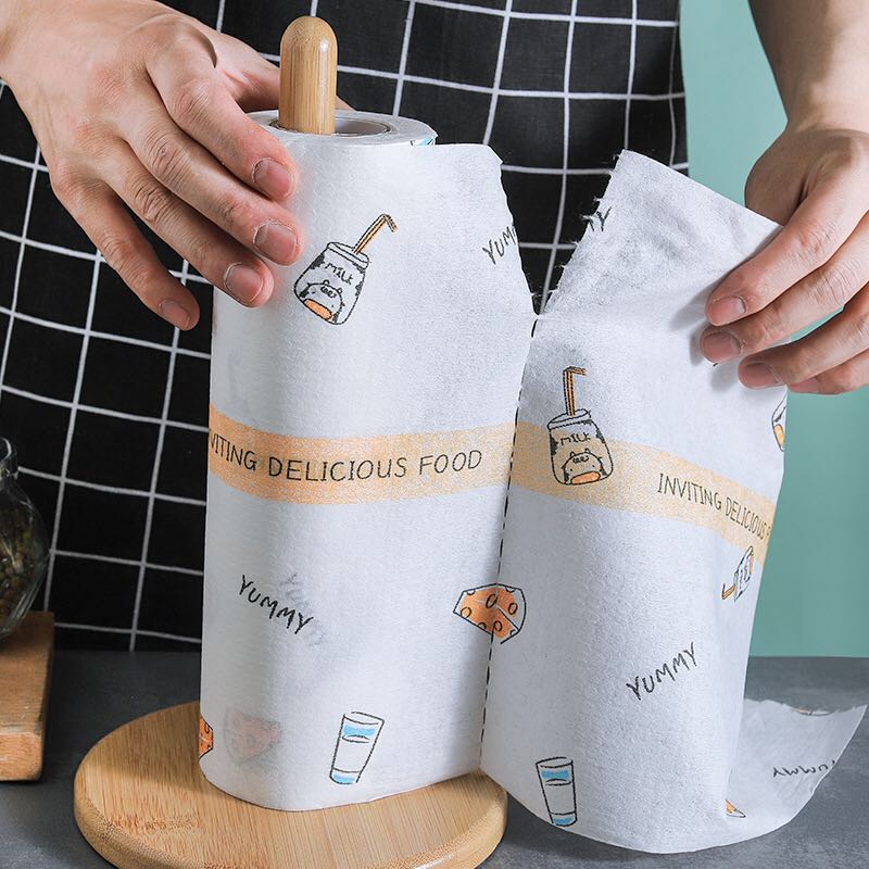 Trapo perezoso, paño desechable para platos, trapo húmedo y seco, trapo no tejido lavable, trapo desechable de aceite antiadherente