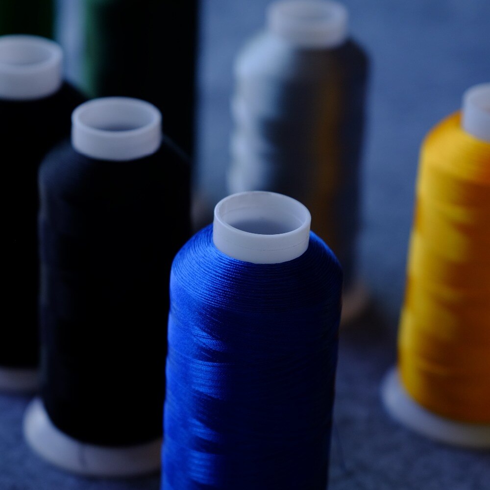 5000M 40WT 100% Polyester Machine Embroidery Threa... – Vicedeal