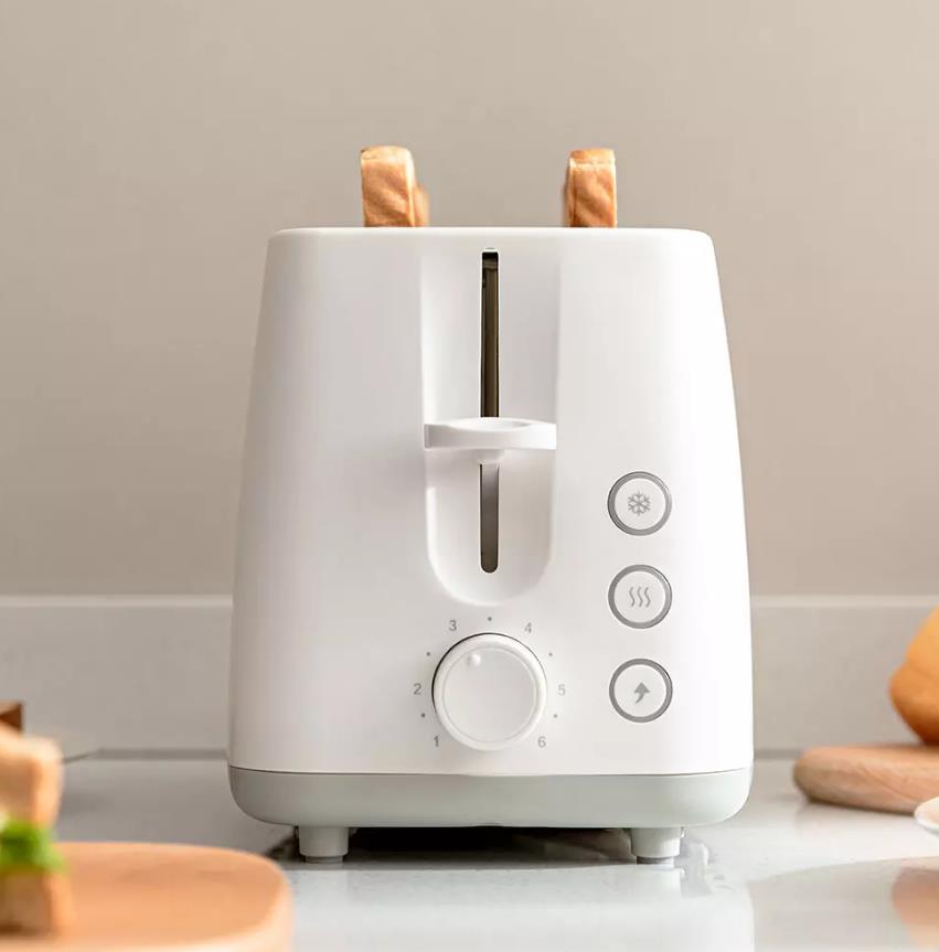XIAOMI-Mini tostadora MIJIA Pinlo, tostadora de PL-T050W1H, horno para hornear, electrodomésticos de cocina, desayuno, pan, sandwichera, seguridad rápida