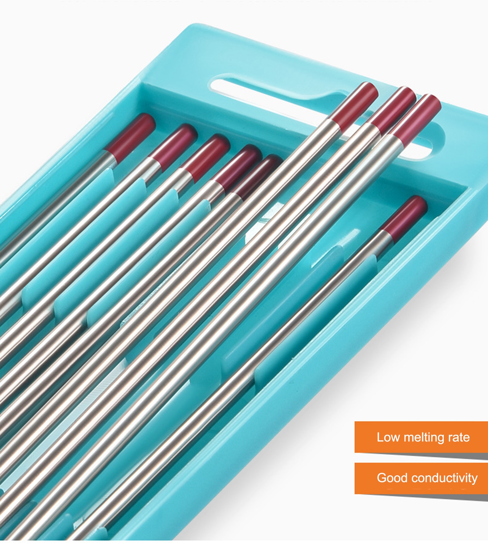 Tungsten Needle Argon Arc Welding Tungsten Needle Tungsten Pole Tungsten Rod Argon Arc Welding Torch Accessories