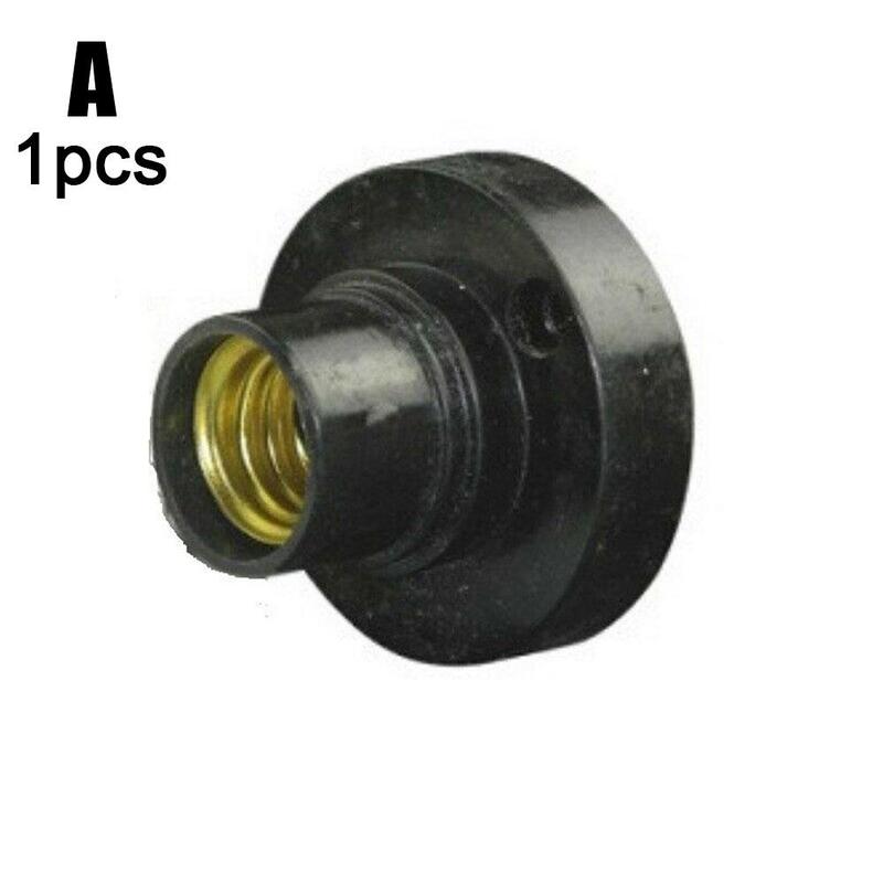 Brand Screw Lamp Socket E14 Environmental Protection Flat Lamp Socket Socket Adapter: A