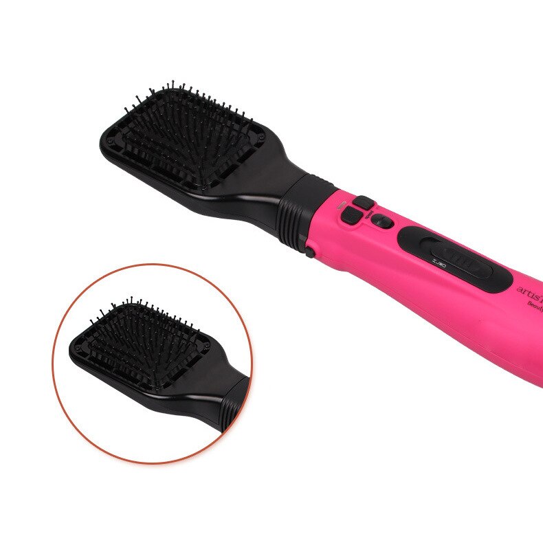5 In 1 Air Kam Automatische Haardroger Kam Krultang Multifunctionele Föhn Steil Haar Kam
