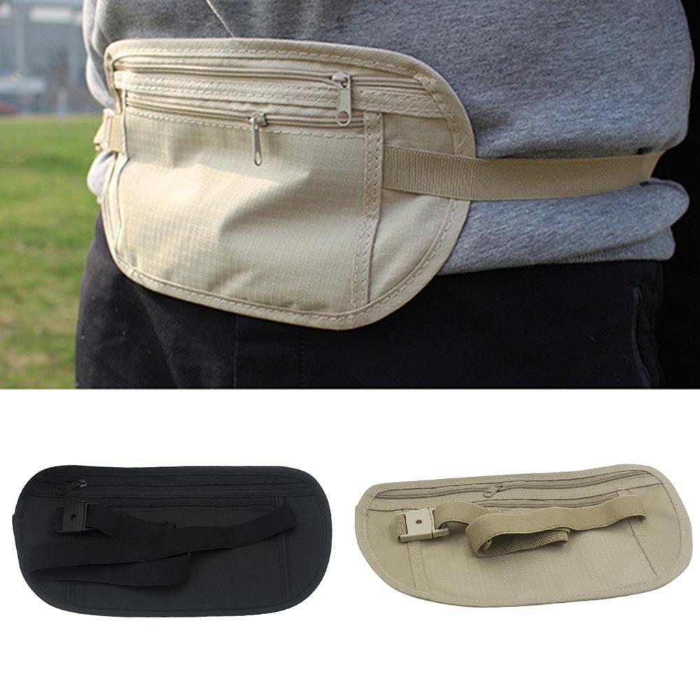 draussen Taille Gürtel Tasche Reise Anti-diebstahl Unsichtbare Telefon Reisepass Bargeld Tasche Multifunktionale Ultra-dünne Sport Lauf Taschen