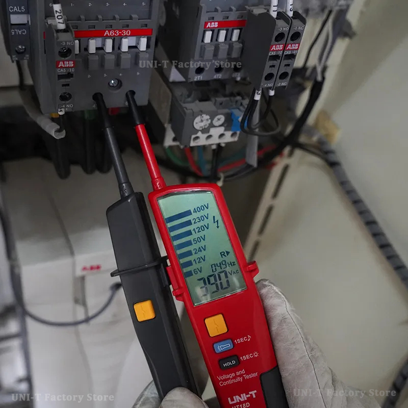 UNI-T ut15c ut18c ut18d indicador de tensão voltímetro digital volt sonda medidor de tensão testador multímetro de continuidade de sequência de fase
