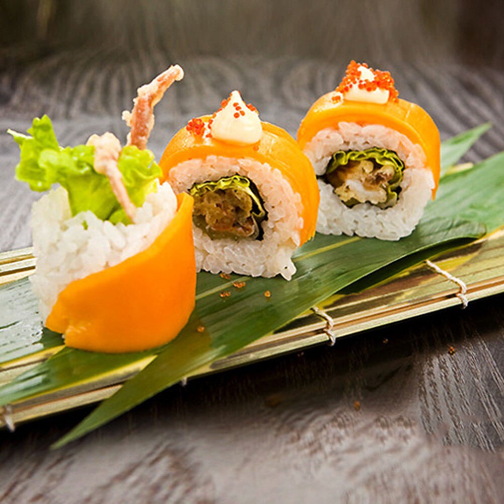 Sushi Making Bamboo Square Stick DIY Sushi Roll Rolling Non-toxic