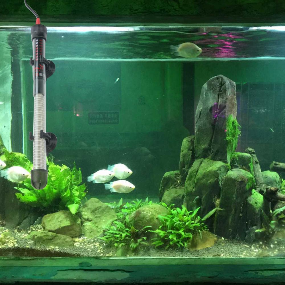 Aquarium Heater Energy-efficient Heating Insulation Heating Rod Safe Fish Tank Heating Rod with Suction Cup