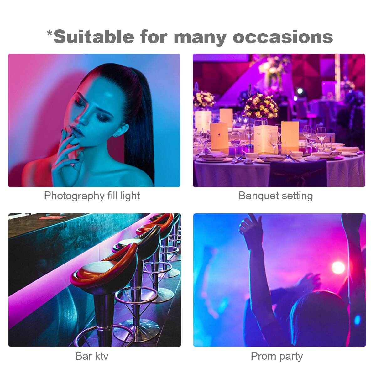 15W Smart House Wireless WIFI LED Light Bulb CCT RGB CW Dimmable Timer Function Magic Lamp Work with Alexa/Google Home 85-265V