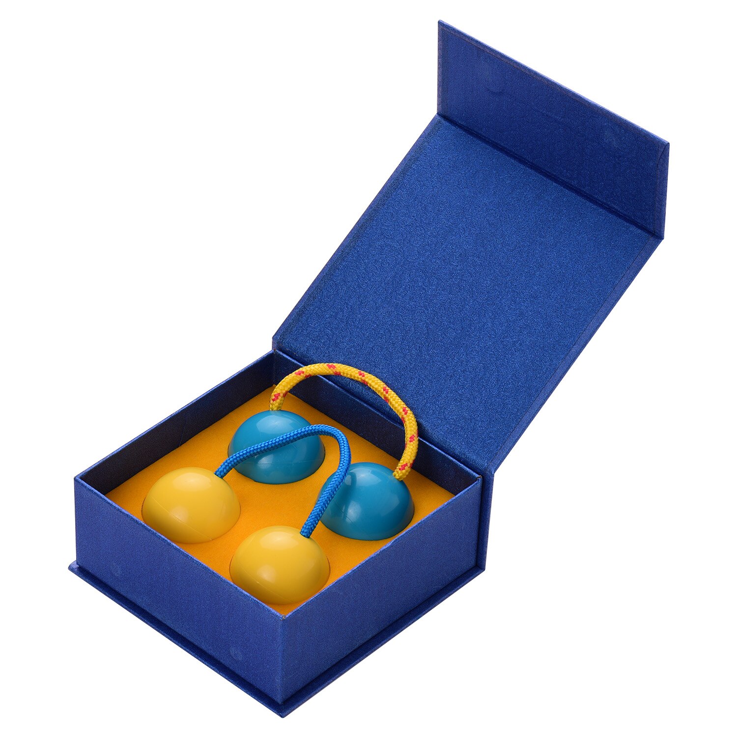 2 pares de huevos de arena mano muñeca ritmo Shaker ABS Shell
