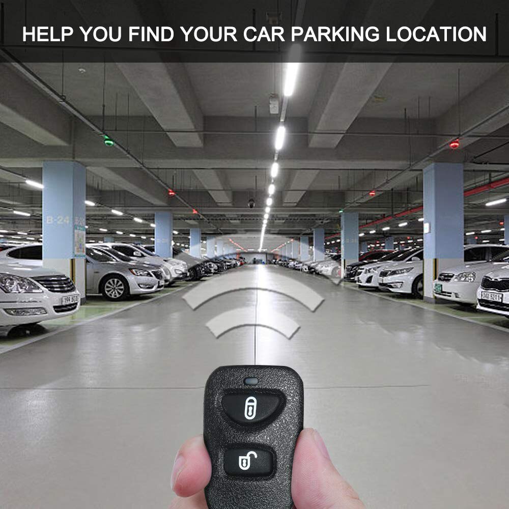 12V Universal Car Remote Central Kit Door Lock Locking Vehicle Keyless Entry System with 2 Remote Control